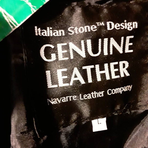 vintage leather coat - Picture 2 of 8